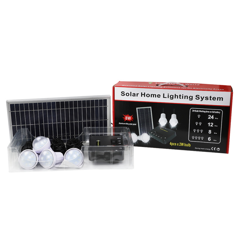 Kit solar certificado SGS para uso eléctrico fuera de la red en toda la casa