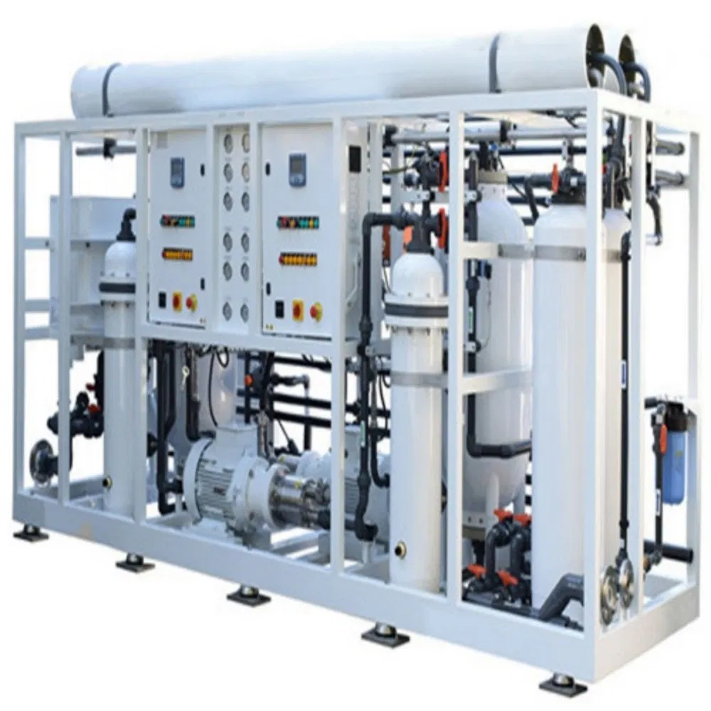 Sistema de Purificación de Agua de Mar Modular Alimentado por Energía Solar para Áreas Remotas