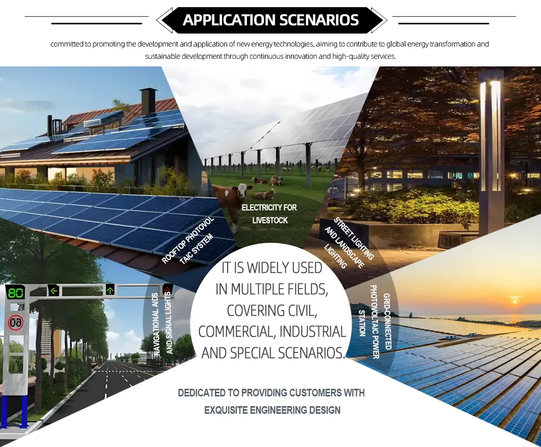 Detalles del kit de energía solar híbrido fotovoltaico off-grid
