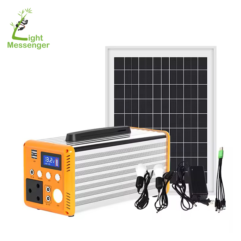 Tecnología de Alta Eficiencia de Mensajero de Luz 500W Sistema de Almacenamiento de Energía en el Hogar con Batería de Litio Solar de Emergencia por Fallo de Energía Interior