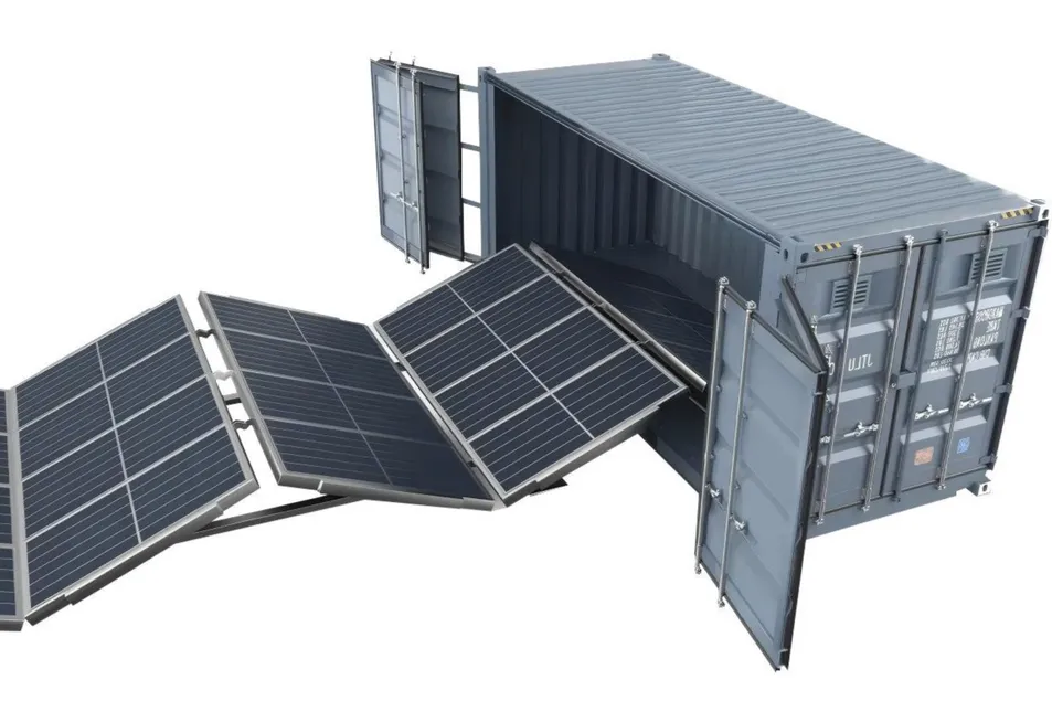 Potencia SPV: Contenedor solar PV