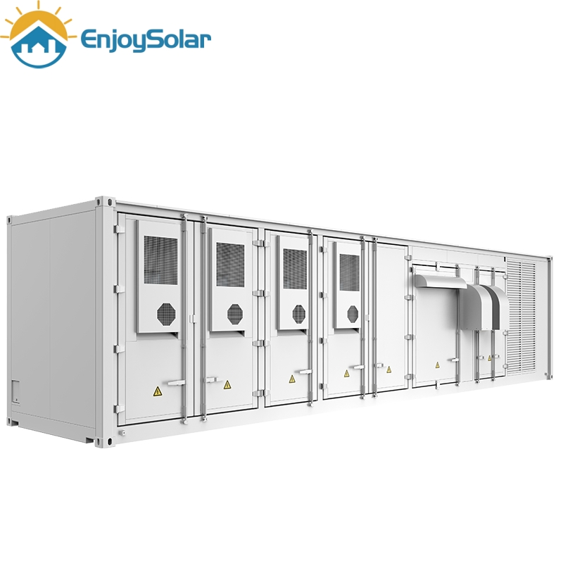 Contenedor de Almacenamiento de Baterías de Litio Solar Ecológico 40FT para Proyecto Comercial 24/7 Autónomo