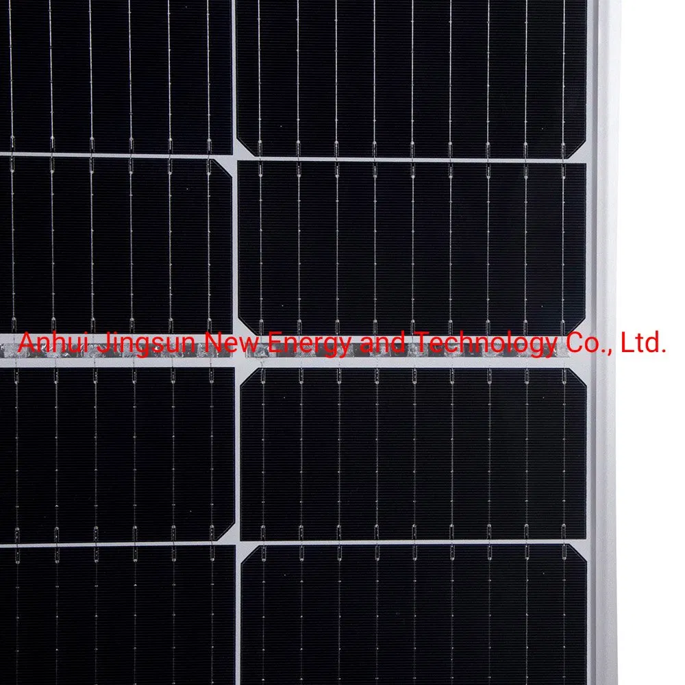 Panel Solar de Media Celda Jingsun 535W para Sistema de Energía Solar en Casa
