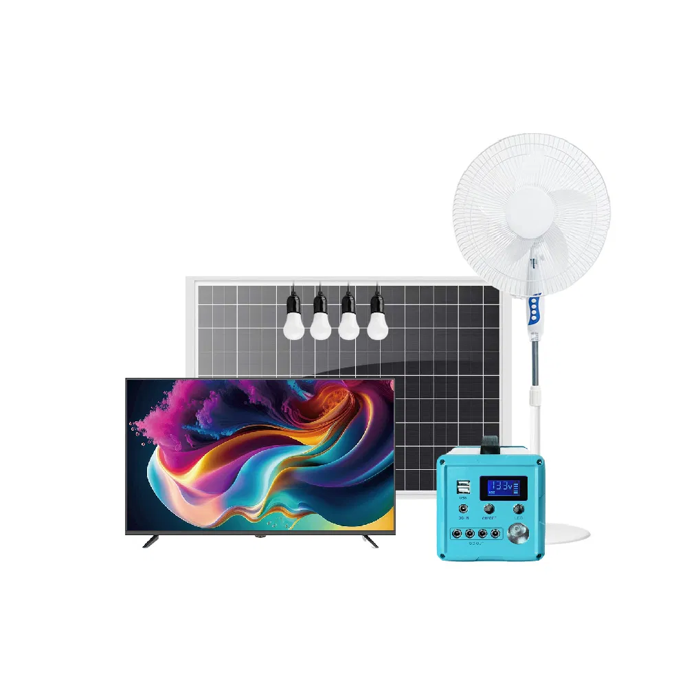 Sistemas de energía solar para hogares completos para televisores solares, ventiladores, refrigeradores, congeladores