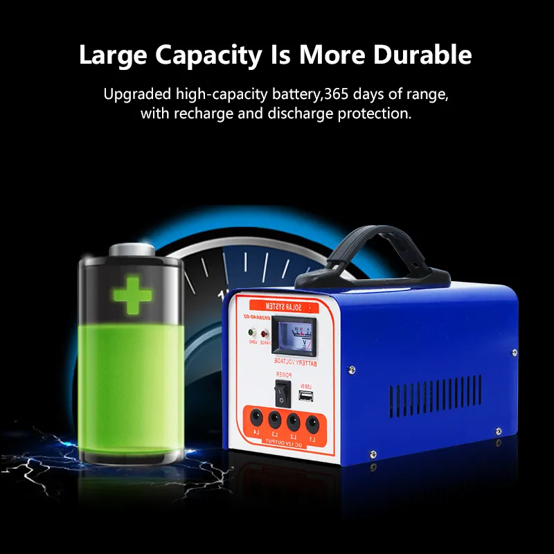 Sistema de Iluminación Solar Portátil