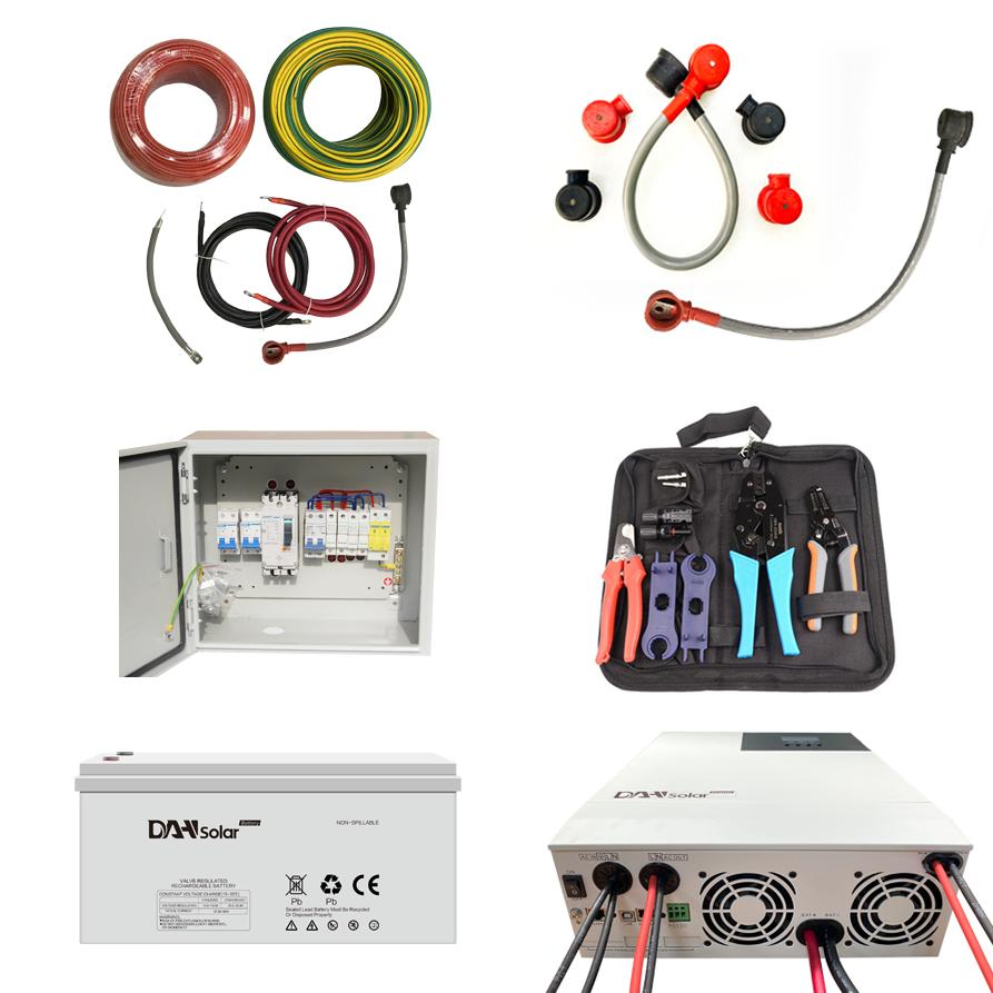 Completo 3kw 1500W kit de sistema solar fuera de la red 3000W 5000W