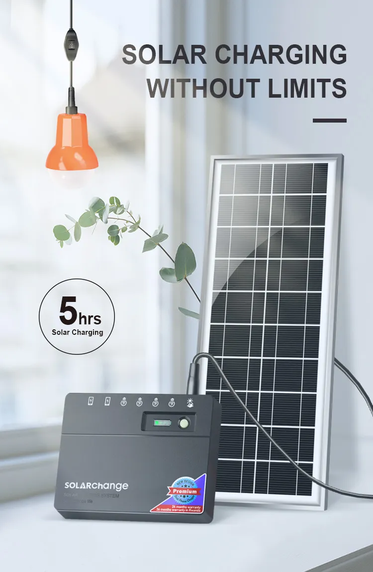 Kit Solar Completo para Camping