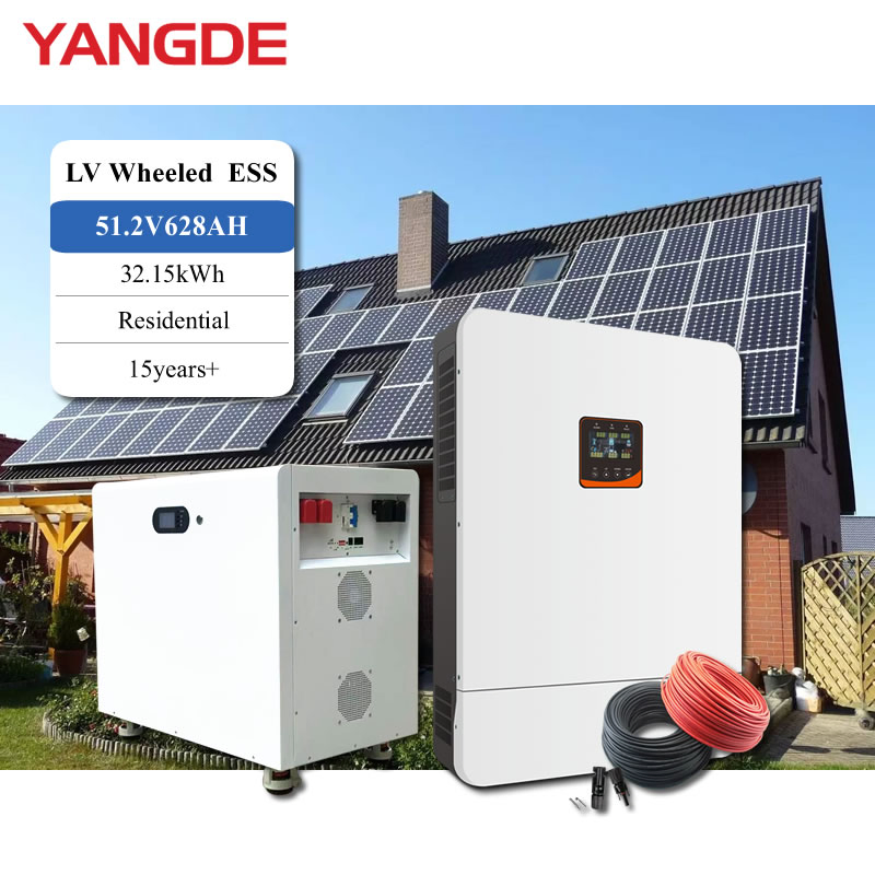 32kwh 16.25kw-Solar 12.5kw-3phase-Inverter 51.2V628ah Sistema de Batería Residencial Fuera de la Red CE