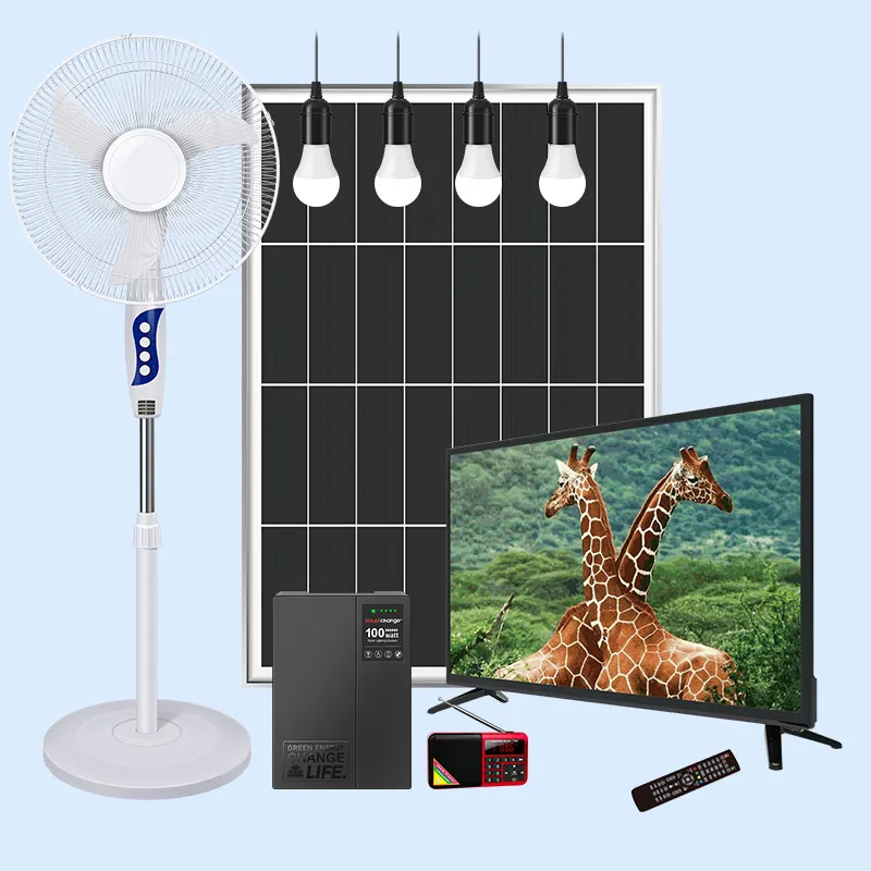 Sistema Solar Portátil Detalle 3