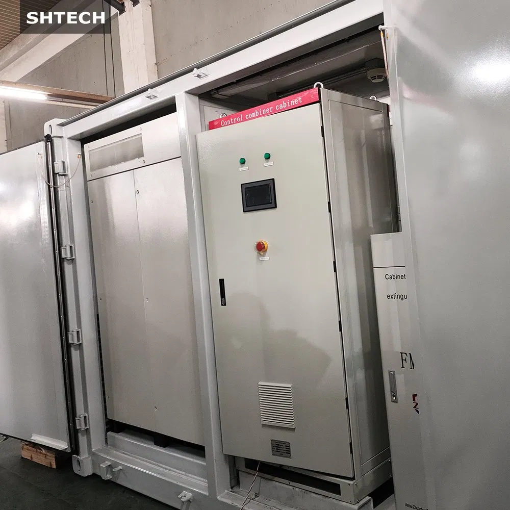 Sistema de Almacenamiento de Energía de Batería de Litio en Contenedor para Energía Solar de Respaldo de Emergencia Comercial e Industrial Conectado a la Red y Fuera de la Red 750kw 800kwh