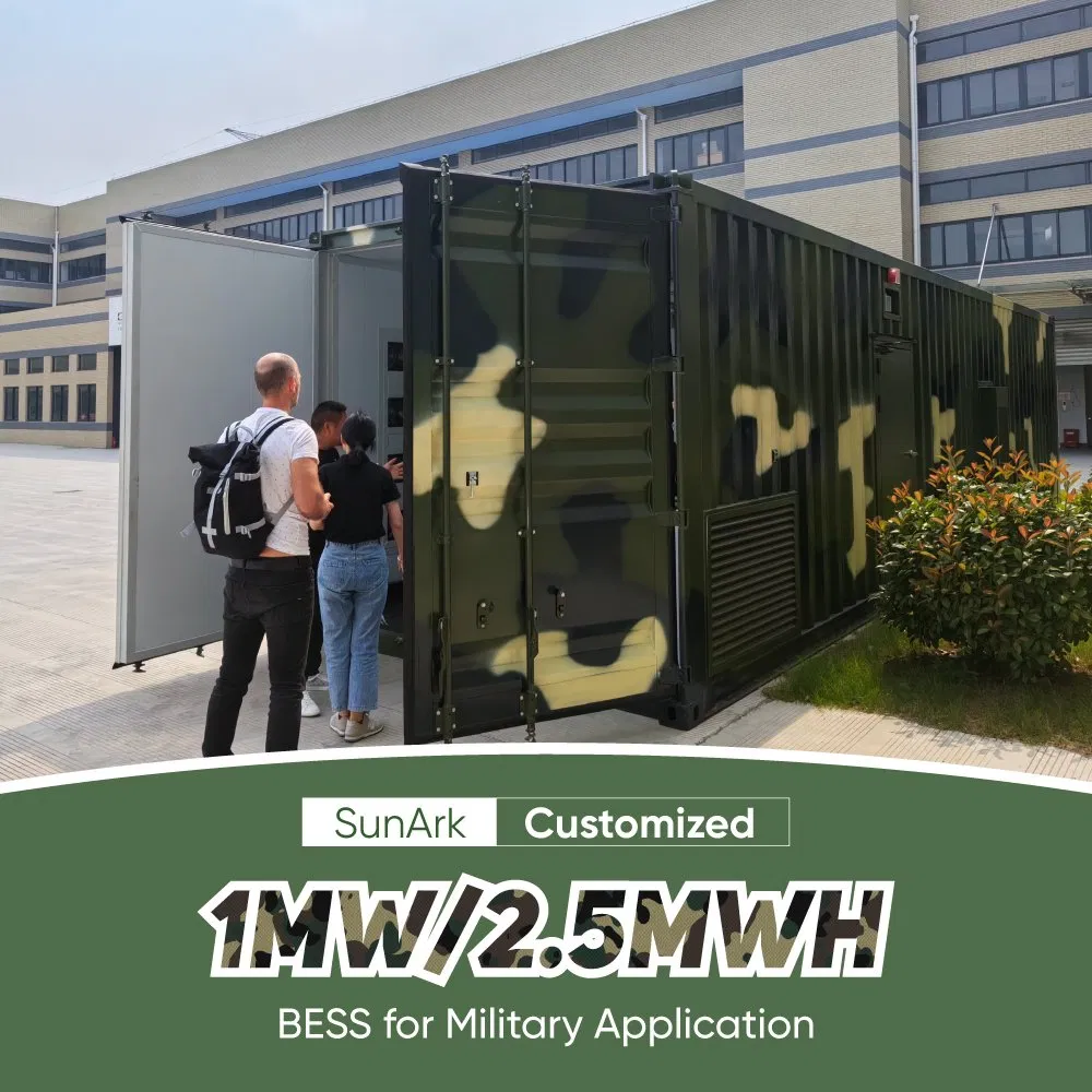Sistema de Almacenamiento de Energía Solar Híbrido Off Grid Sunark 215kwh 1MW Todo en Uno para Uso Industrial Stock de la UE