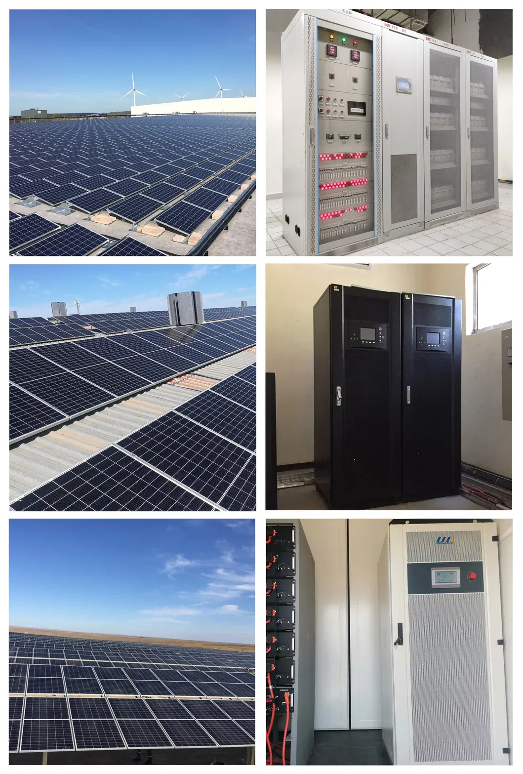 Proyectos de instalación de sistema de energía solar híbrido fuera de la red