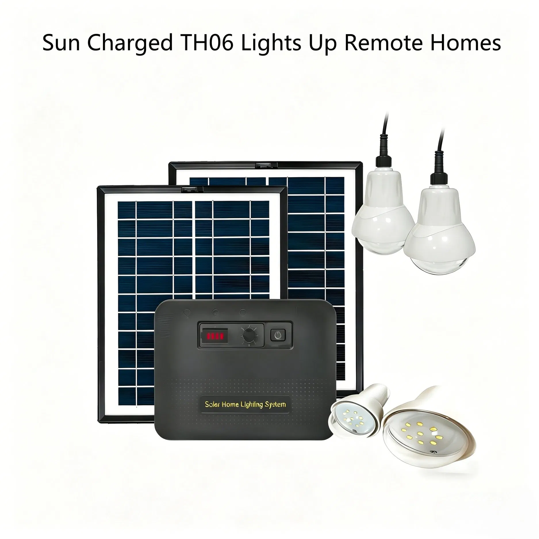 Rural Mini Grocery Th06 Solar System Backup Power for Power Cut Nights