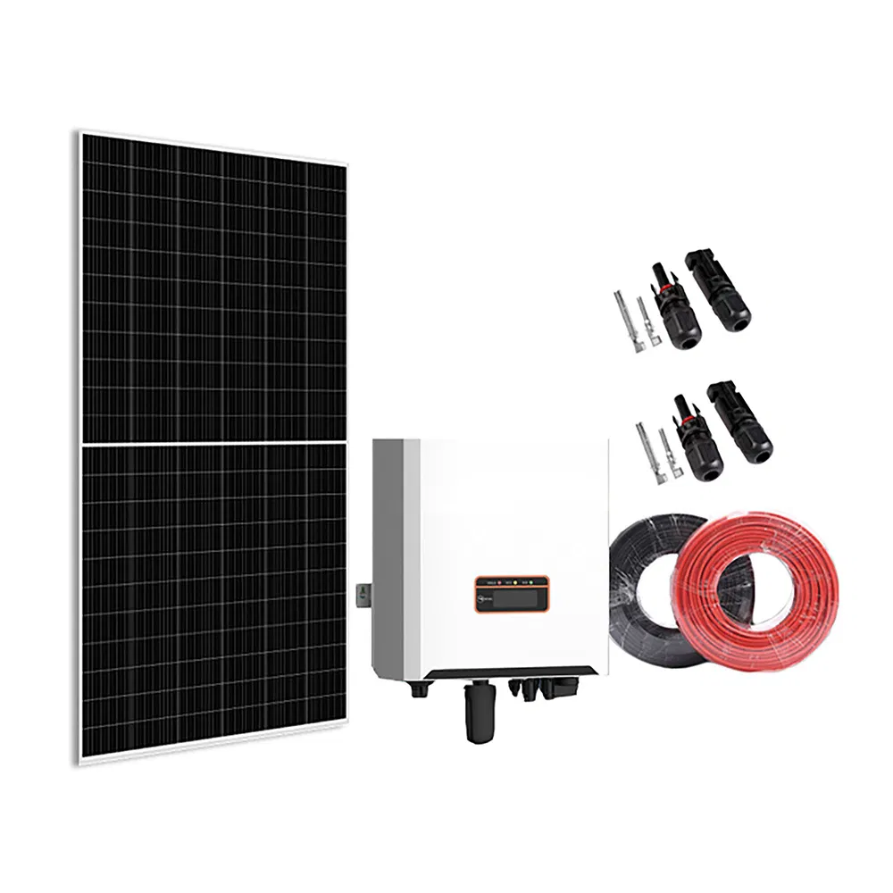 Sistema de Paneles Solares de Mejor Diseño Solar Trifásico Industrial Sistema de Energía Solar Fuera de la Red 40 Kw