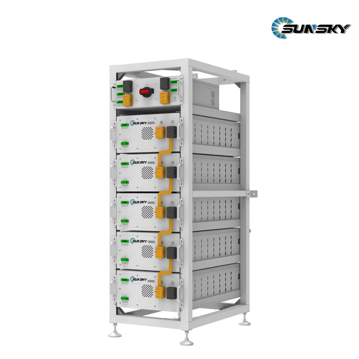Sistema de Energía Solar Off Grid Completo 30kw Kit 20kw 30kw 50kw Inversor 20kVA 30kVA 50kVA Panel de Potencia Monitoreo WiFi LiFePO4 Modelo Sistemas de Almacenamiento Respaldo