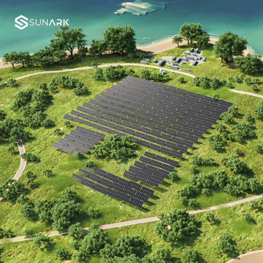 Sistema de Almacenamiento de Energía Solar Comercial 50kw 1000kw 3000kw 5000kw Sistema de Energía Solar Fuera de la Red