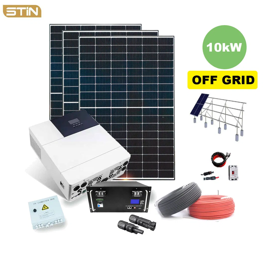 Sistema de energía solar fuera de la red montado en la pared LiFePO4