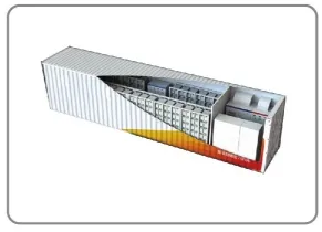 40ft contenedor de energía de depósito de gabinete