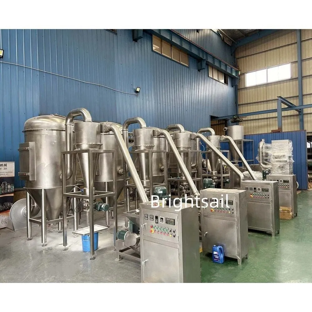 آلة طحن الفلفل الحار عالية السرعة 8400rpm برايتسيل Bsp-250 مصنف الهواء لطحن الفلفل الحار والتوابل ومسحوق الفلفل الحار