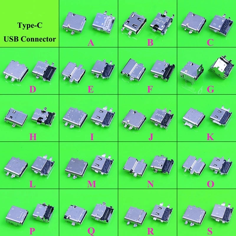 موصل ميكرو USB 5 موصل ميكرو USB جاك منفذ شحن ميكرو USB، منفذ شاحن نوع C