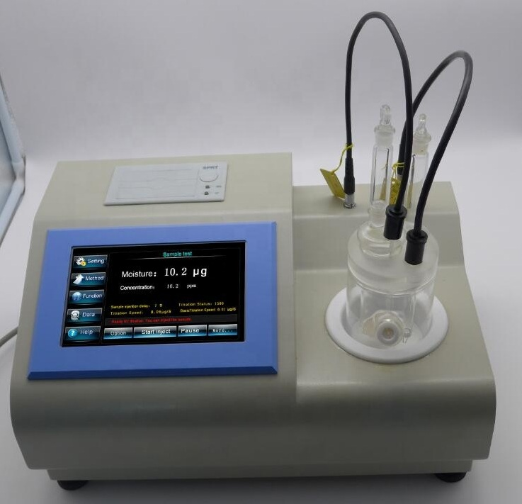 الت titration الرطوبة كارسون فيشر التلقائي مع منفذ USB ASTM D6304