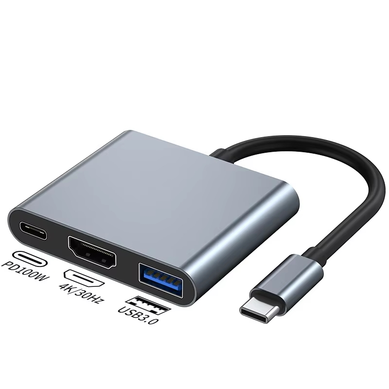 محطة توصيل نوع C مع منفذ 12 في 1 مع دعامات HDTV مزدوجة SD TF USB 3.1 USB-C Pd RJ45 محولات صوتية USB لأجهزة كمبيوتر ماك بوك