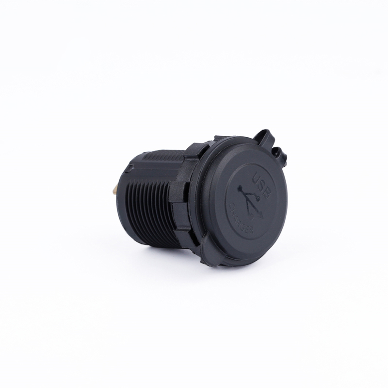 2.1A 5V شاحن USB تلقائي 12V تركيب لوحة مزدوجة USB 1A جهاز شحن 2 منافذ USB لـ 12/24V