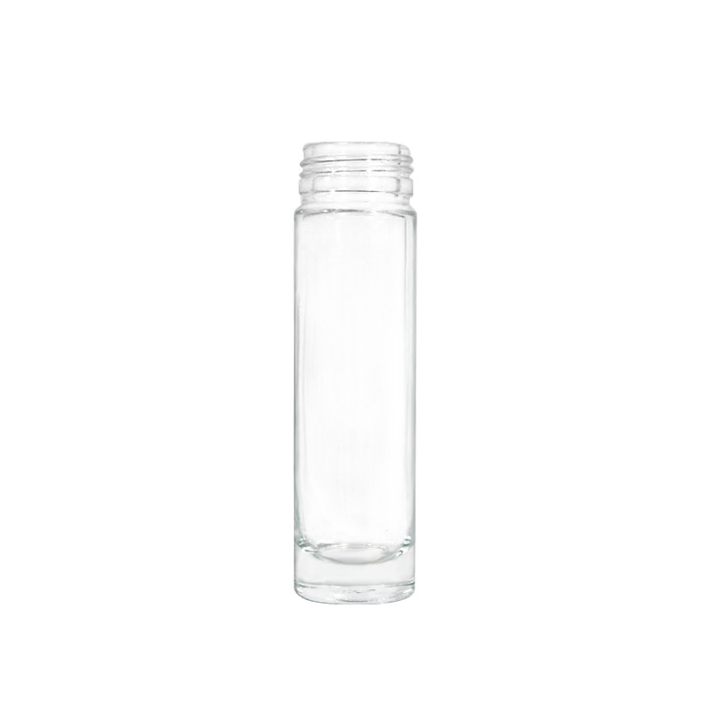 سعر المصنع مجموعة مطحنة توابل زجاجية يدوية لطحن الملح والفلفل 100ml مطحنة فلفل زجاجية فاخرة مع غطاء من البولي بروبيلين والسيراميك