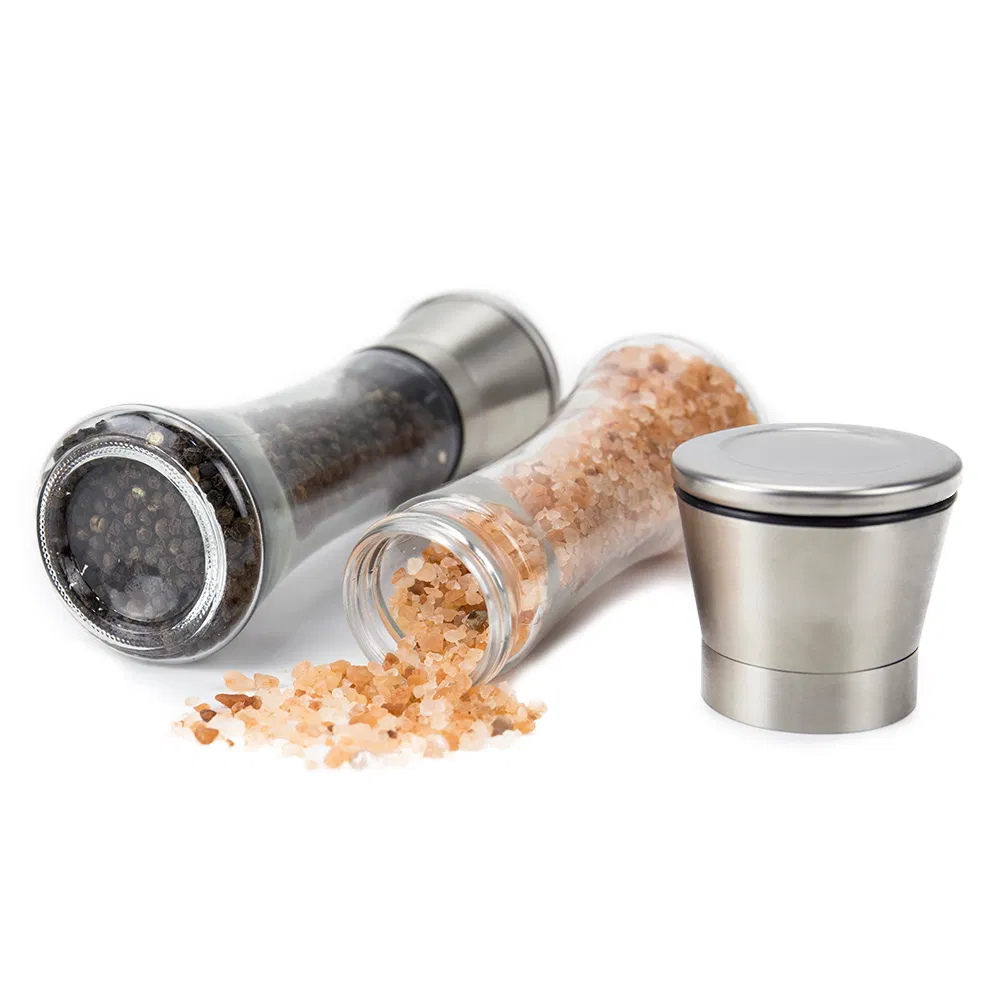 Conjunto de Moedores de Sal e Pimenta Manuais Cor Personalizada