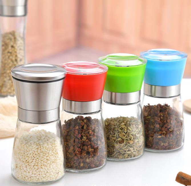 Moedor de Sal e Pimenta, Conjunto de Saleiros e Pimenteiros com Moedor Ajustável