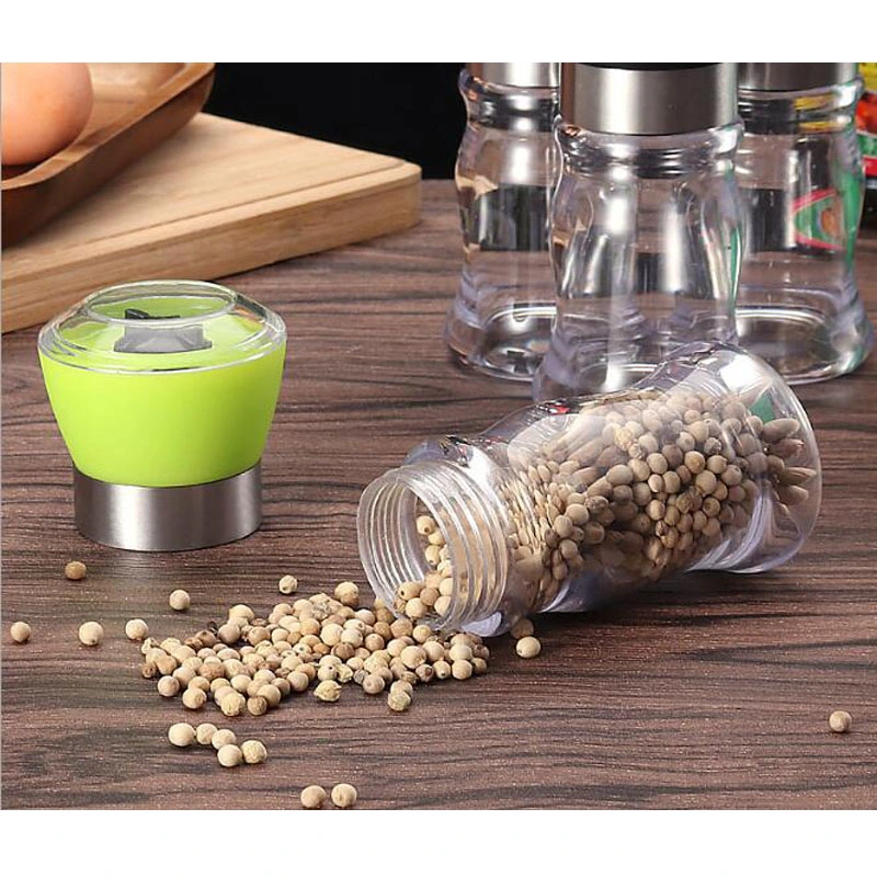 Moedor de Pimenta Portátil Manual de Torção Moedor de Especiarias Sal Ferramenta de Moagem para Cozinha Wbb12022