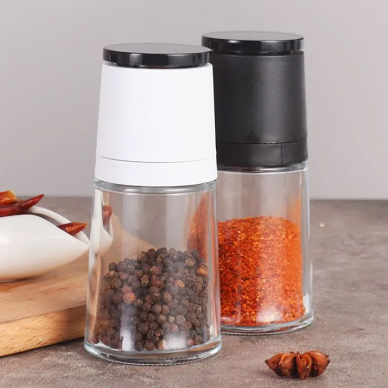 Moedor Manual Multifuncional para Uso Doméstico e Profissional para Pimenta, Sal, Especiarias, Ervas, Sementes e Grãos