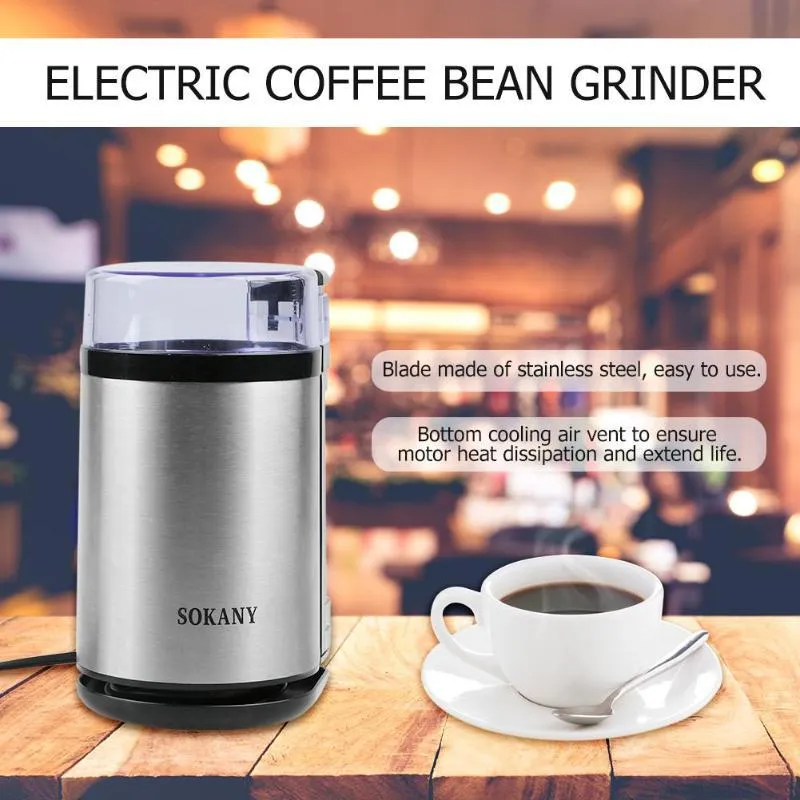 Moedor Elétrico de Sal e Pimenta da Fábrica da China, Moedor Elétrico de Ervas, Moedor Elétrico de Café, Moedor Elétrico de Grãos de Café, Preço de Atacado