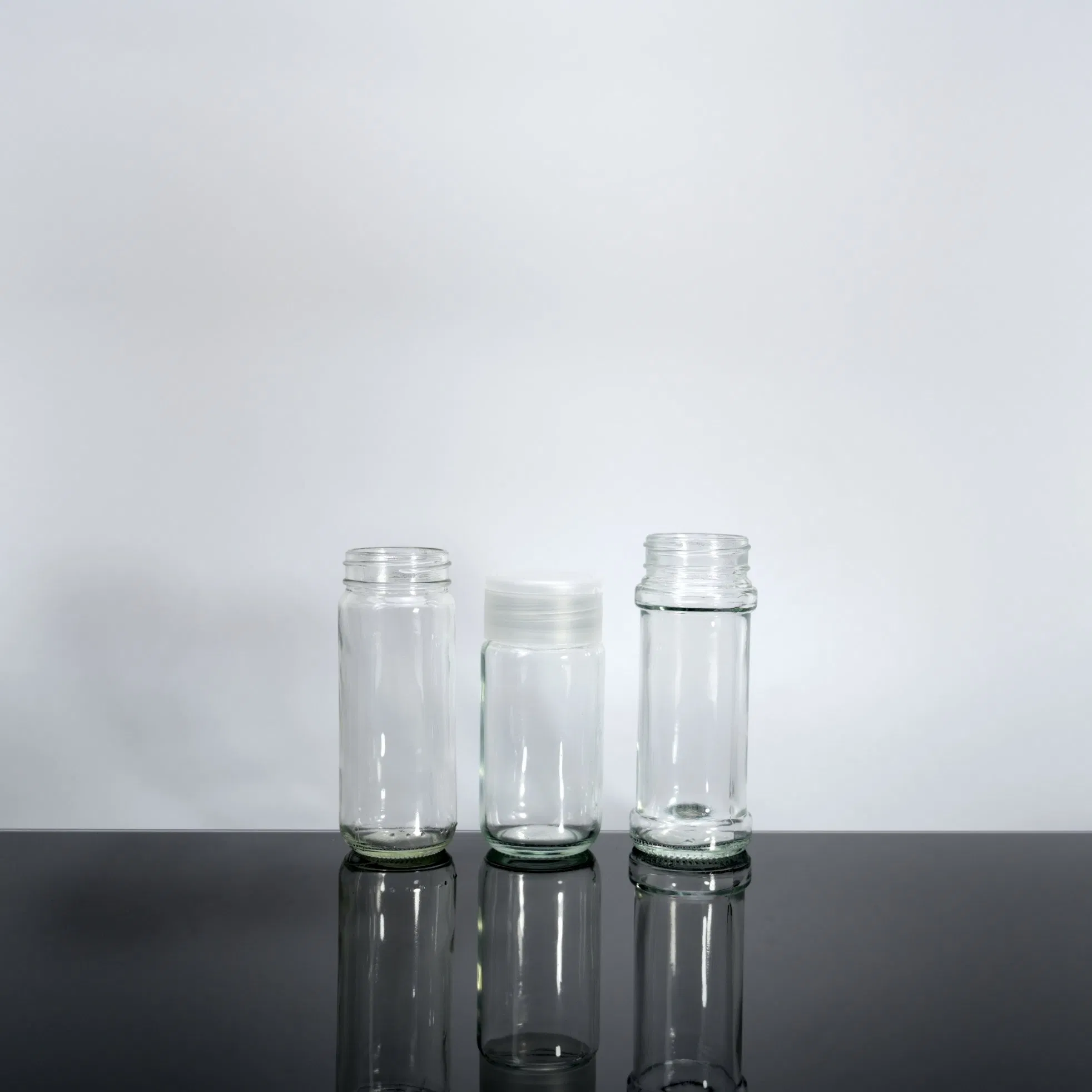 80ml Moedor de Sal e Pimenta de Vidro Portátil para Cozinha Atacado