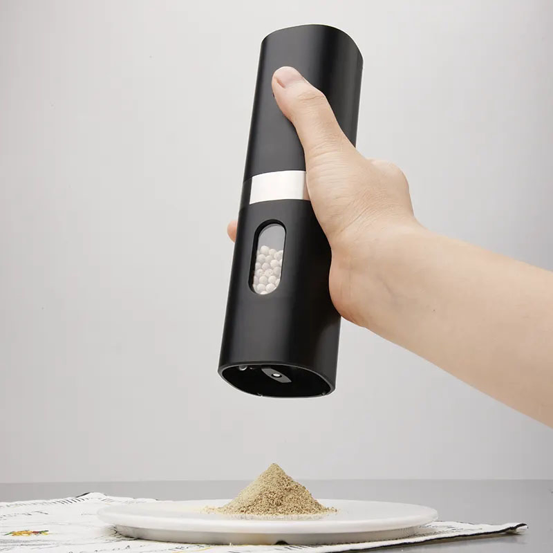 Moedores Automáticos de Sal e Pimenta em Aço Inoxidável, Moedor de Pimenta, Ferramentas de Cozinha, Atacado de Fábrica
