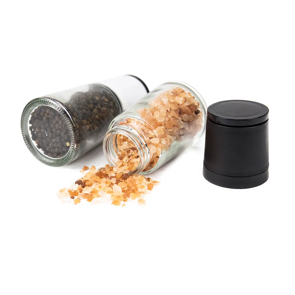 120ml Moedor Automático Profissional de Especiarias, Sal e Pimenta de Alta Qualidade, Melhor Venda na Amazon