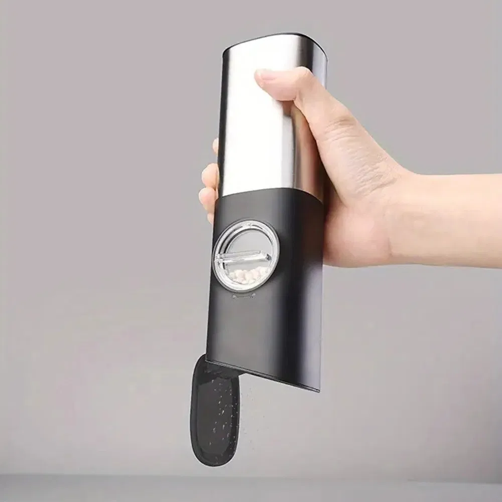 Electric Salt and Pepper Grinder Set Large Capacity USB Rechargeable Automatic Ez29918