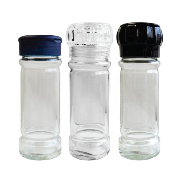 Fábrica da China 50ml 10ml Mini Moedor de Vidro para Sal e Pimenta