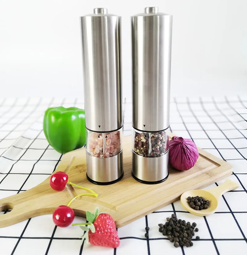 Moedor Automático de Pimenta e Sal