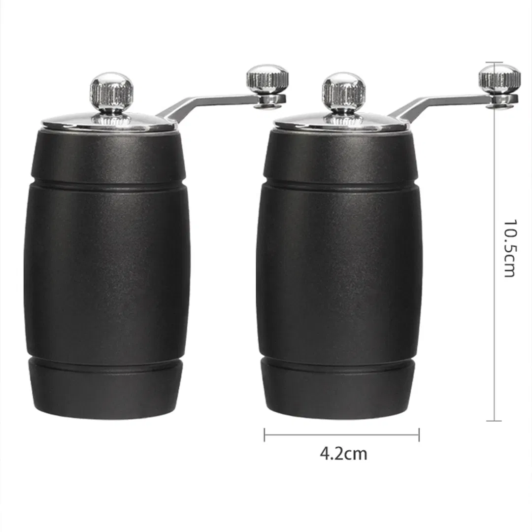 Moedor de Especiarias Manual Mini, Multiuso para Pimenta e Sal com Núcleo de Cerâmica para Uso em Casa e ao Ar Livre