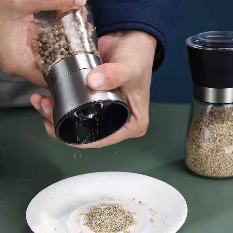 Fabricante profissional vendendo moedor de sal e pimenta premium em aço inoxidável com coarseness ajustável