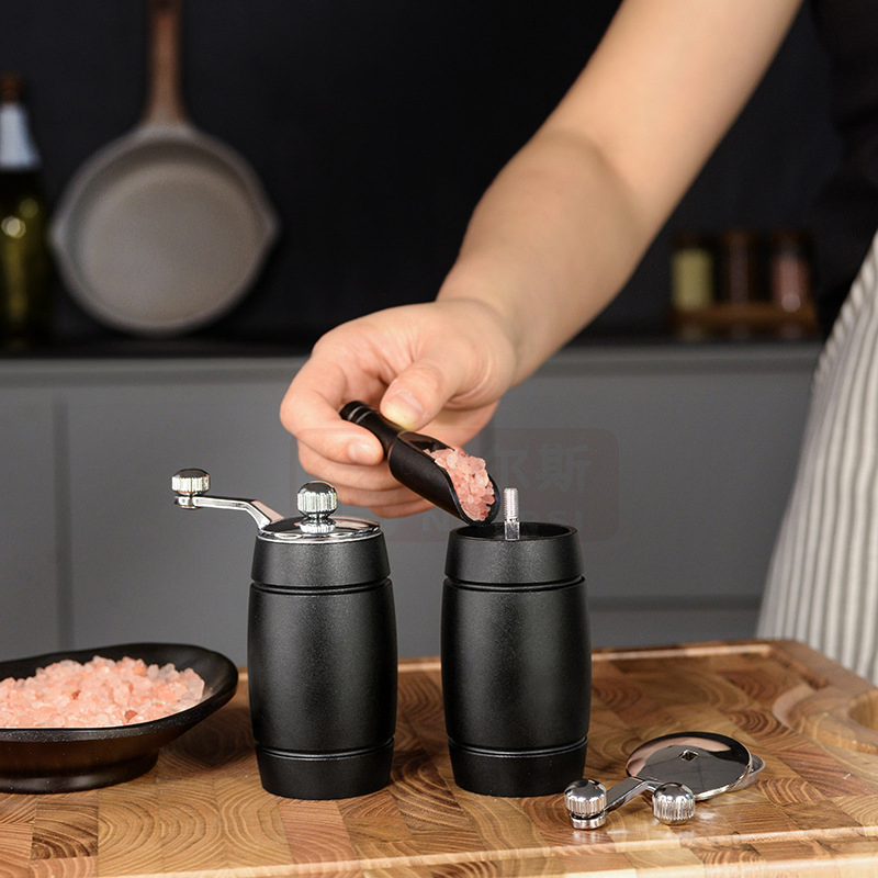 Moedor de Especiarias Manual Mini, Multiuso para Pimenta e Sal com Núcleo de Cerâmica para Uso em Casa e ao Ar Livre