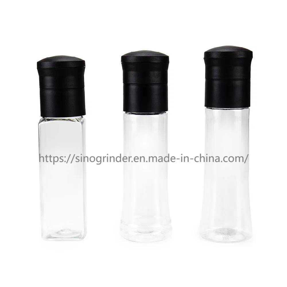 360ml Moedor de Sal e Pimenta de Plástico para Churrasco da Empty Bottle Kitchen