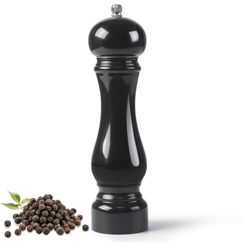 Acrylic Salt &amp; Pepper Grinder with Adjustable Ceramic Grinder Mechanism