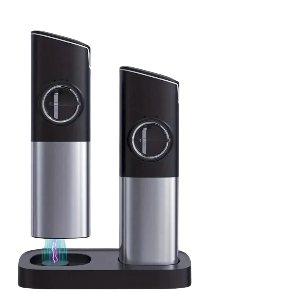 Electric Salt and Pepper Grinder Set Large Capacity USB Rechargeable Automatic Ez29918