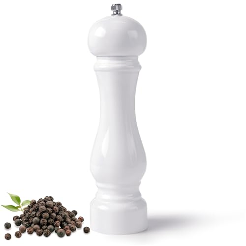 Acrylic Salt &amp; Pepper Grinder with Adjustable Ceramic Grinder Mechanism