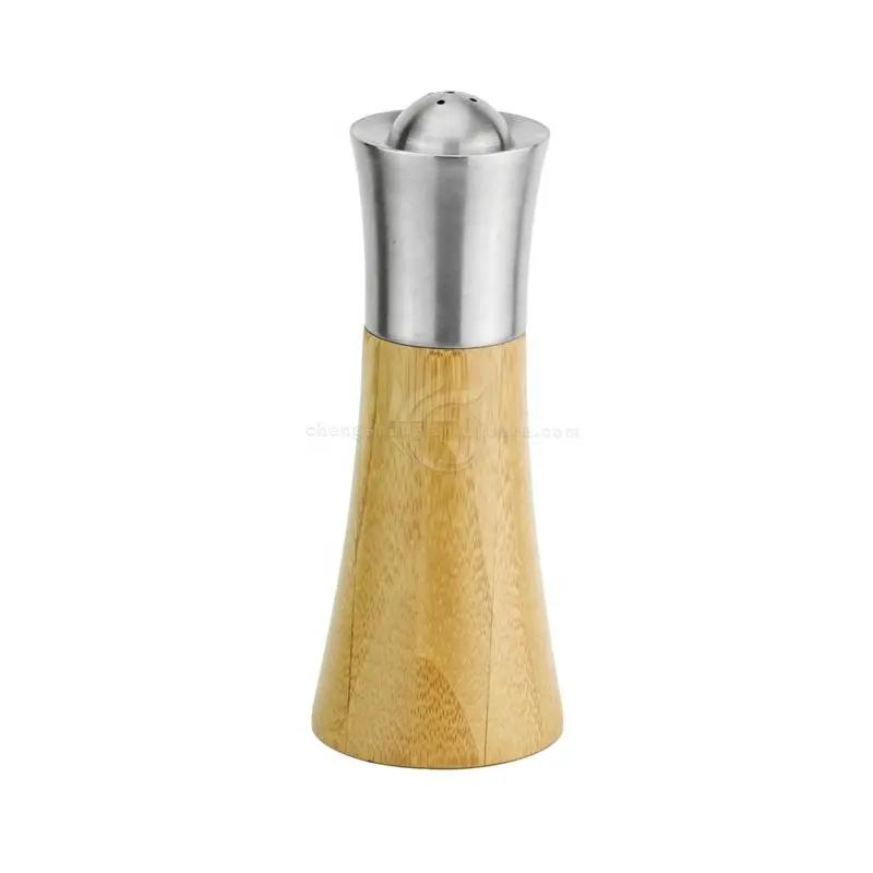 Moedor de Pimenta Ajustável e Saleiro Melhor Moinho de Especiarias Aço Inoxidável Escovado