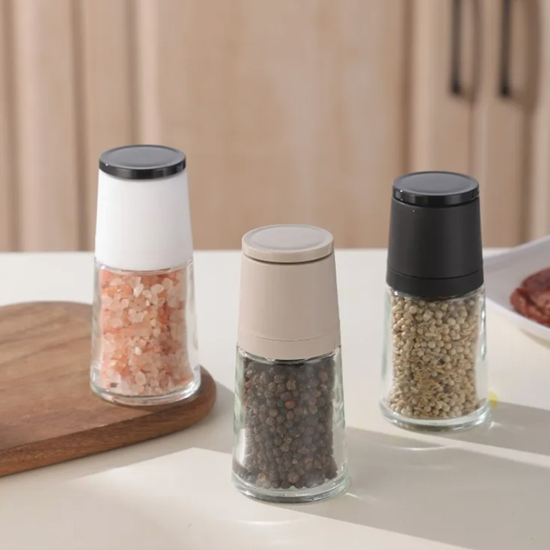 Moedor Manual Multifuncional para Uso Doméstico e Profissional para Pimenta, Sal, Especiarias, Ervas, Sementes e Grãos