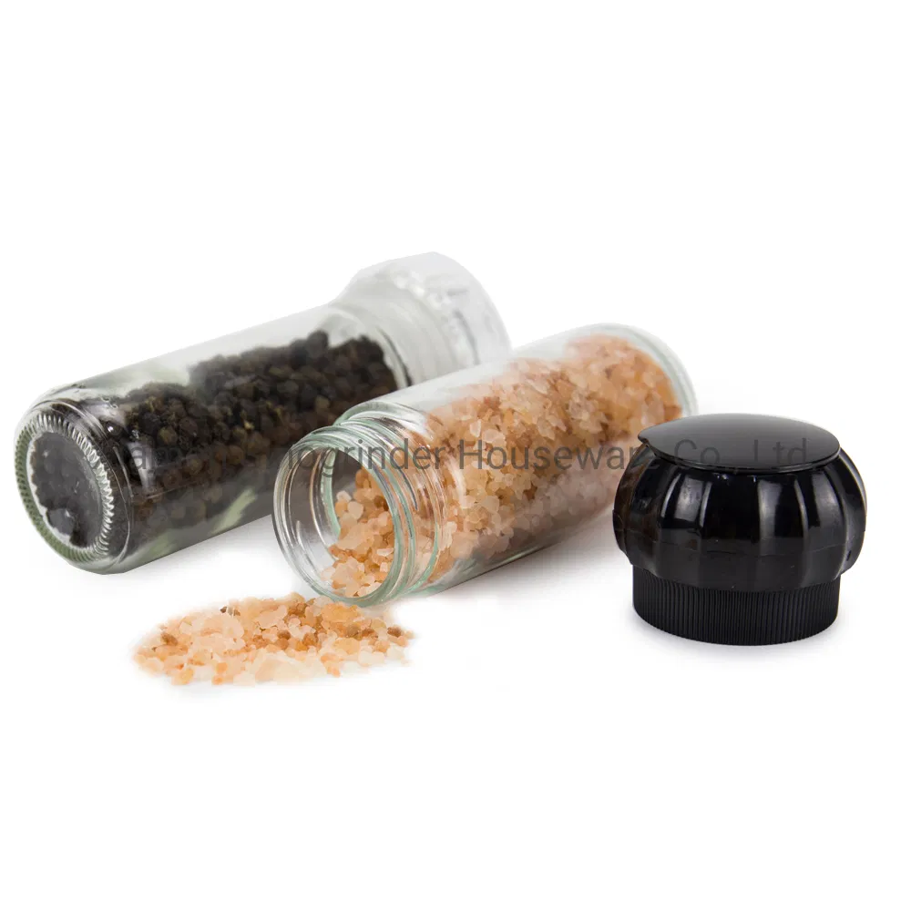 Preço de Fábrica por Atacado 100ml Moedor de Sal e Pimenta Refilável para Cozinha