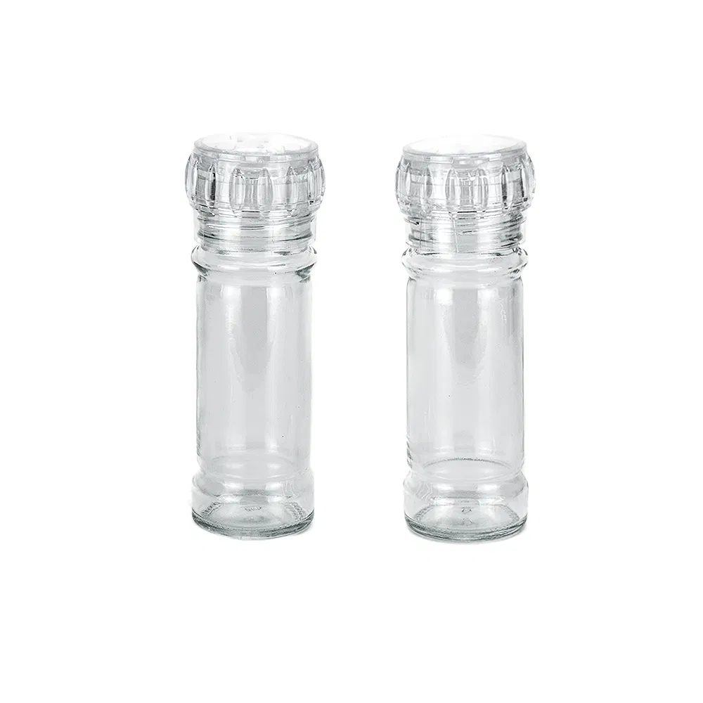Moedor de Especiarias de Plástico para Cozinha Alta, Moedor de Sal e Pimenta